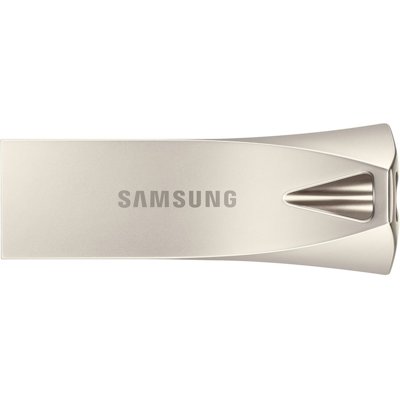 Pendrive SAMSUNG Bar Plus 64GB, USB 3.2 Gen. 1 (USB 3.0), Odczyt 300 Mb/s Srebrny