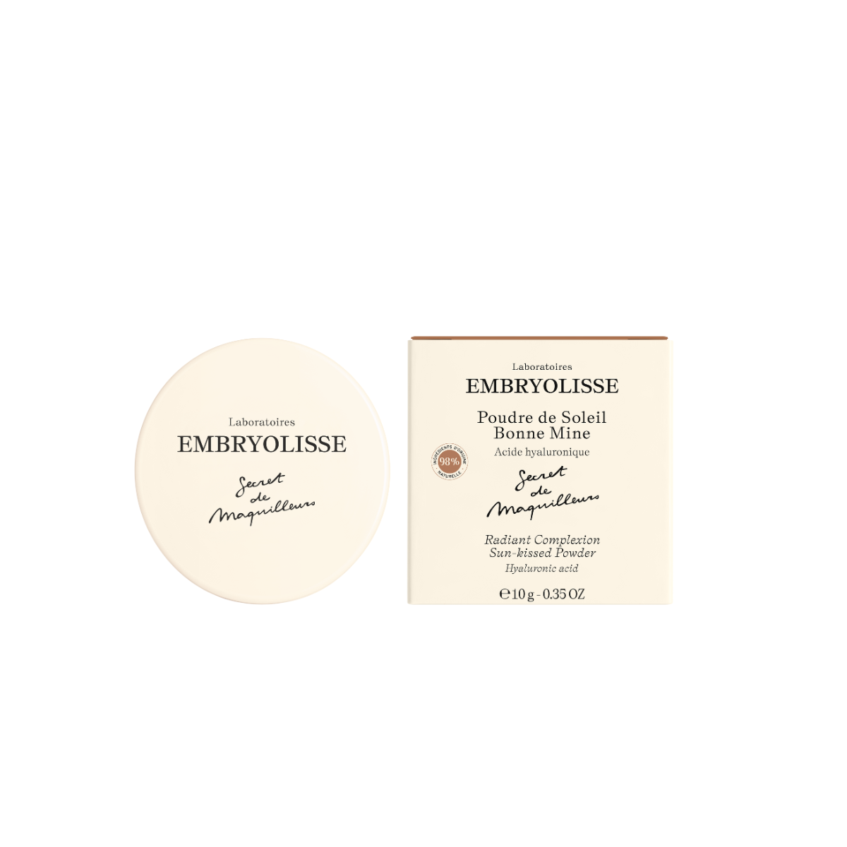Embryolisse Artists secret puder rozświetlająco-brązujący do twarzy, 10 g