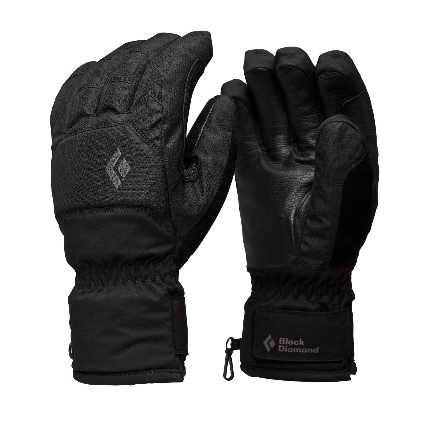 Rękawice narciarskie Black Diamond Mission MX Gloves black/black - XS