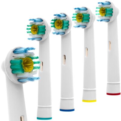 Końcówka szczoteczki DENIX do ORAL-B EB-18A (4 szt.) (Usuwanie przebarwień)