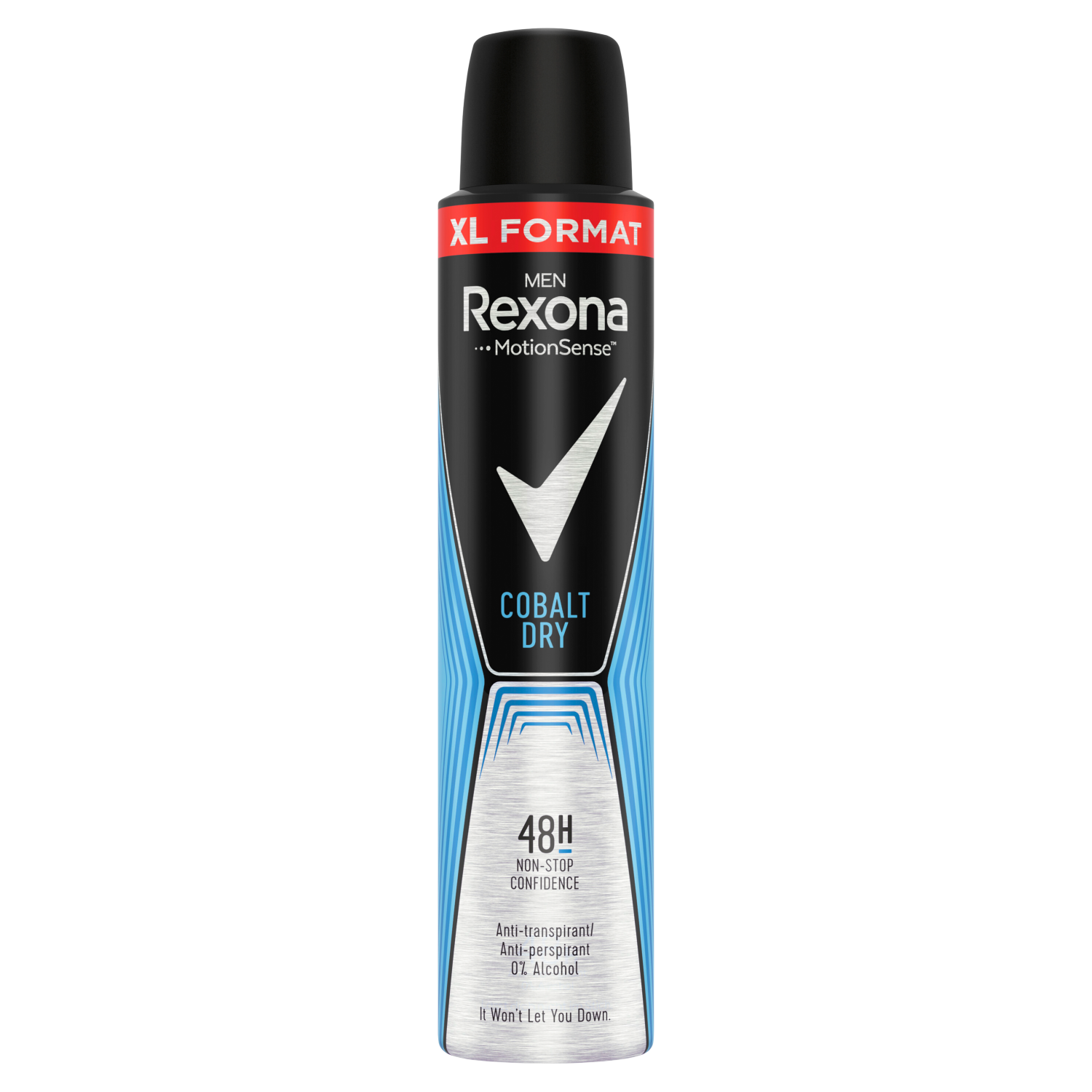 Rexona Men Motion Sense Cobalt Dry antyperspirant w sprayu męski, 200 ml