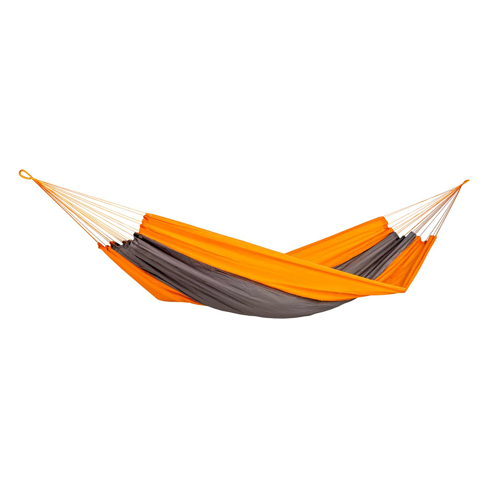 Hamak Amazonas SILK TRAVELLER techno orange-grey  - ONE SIZE