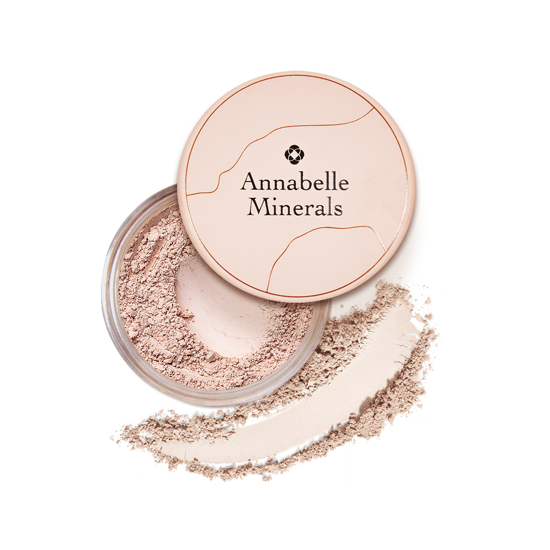 Annabelle Minerals kryjący podkład mineralny do twarzy natural light, 4 g 