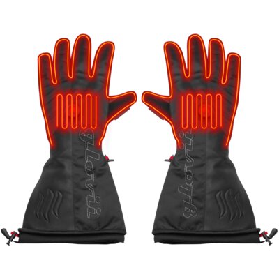 Podgrzewane rękawice GLOVII GS9XL (rozmiar XL) Czarny