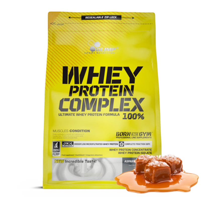 Olimp Sport Nutrition Whey Protein Complex suplement diety o smaku słony karmel, 2,27 k g