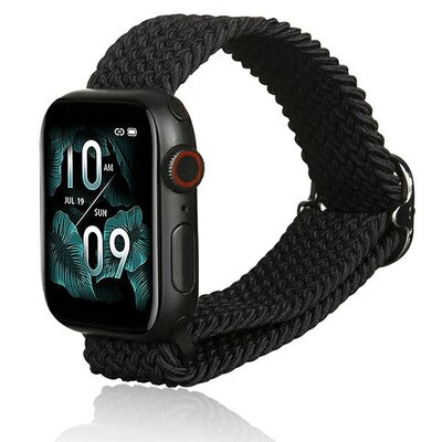 Pasek BELINE Textile do Apple Watch do koperty 38/40/41mm Czarny