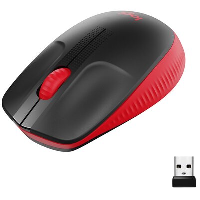 Mysz LOGITECH M190 Czerwony