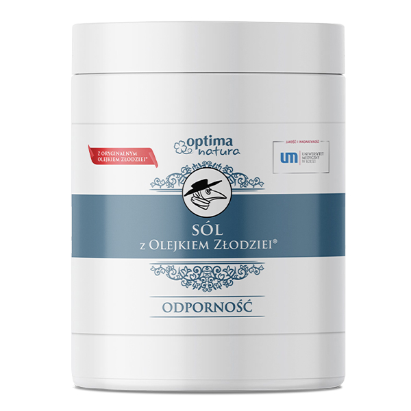 Optima Natura sól do kąpieli z Olejkiem Złodziei Odporność, 1 kg