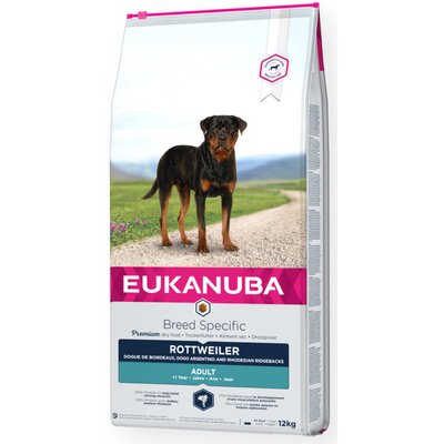 Karma dla psa EUKANUBA Breed Specific Adult Rottweiler Kurczak 12 kg