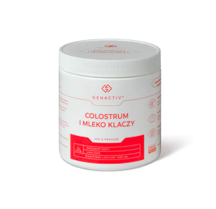 Genactiv Colostrum suplement diety z mlekiem klaczy, 200 g