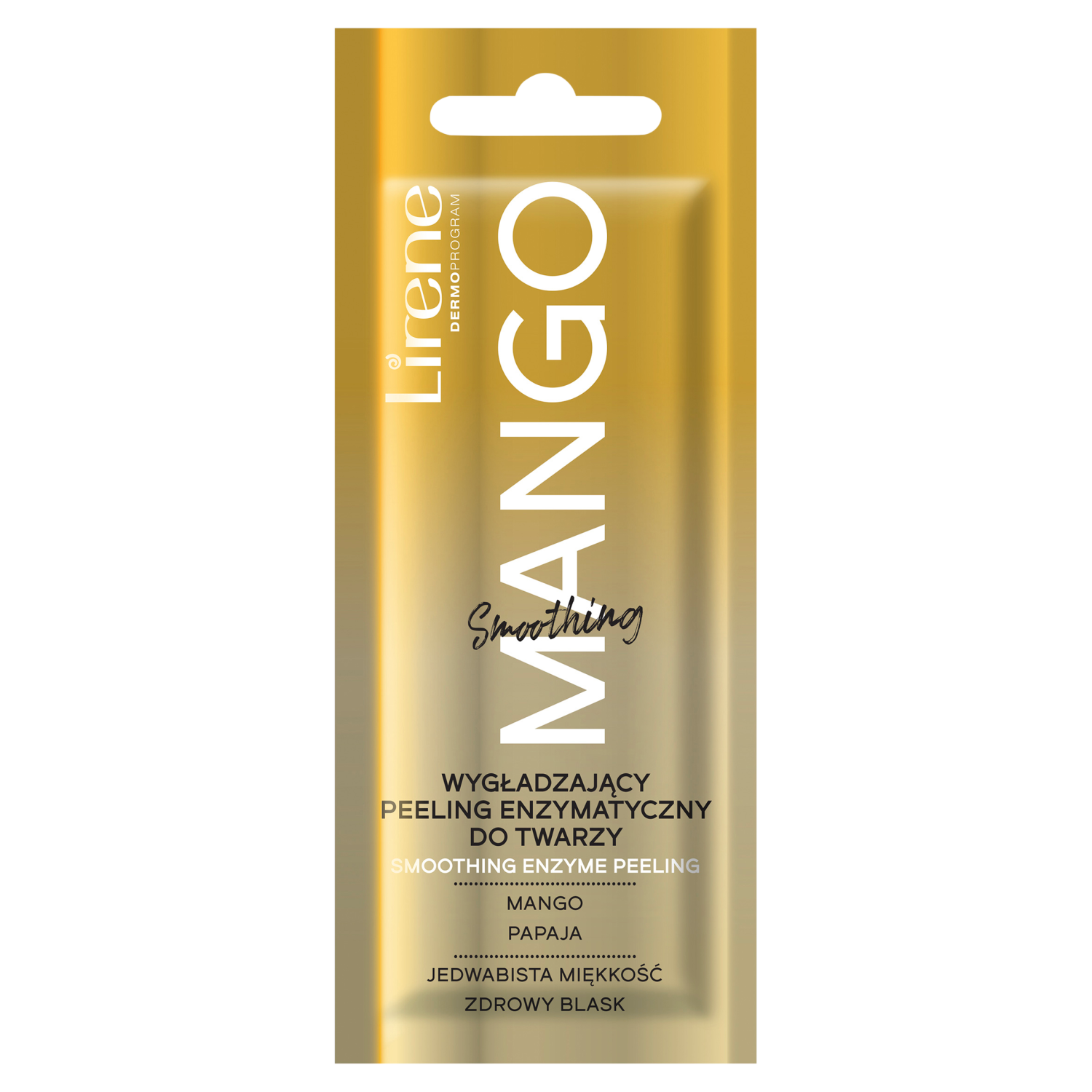 Lirene Smoothing Mango wygładzający peeling enzymatyczny do twarzy, 6 ml