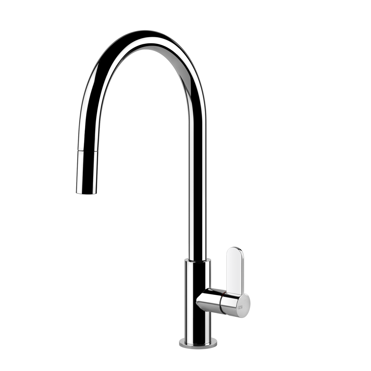 Gessi - Bateria kuchenna Helium wyciągana wylewka 60077 Chrom