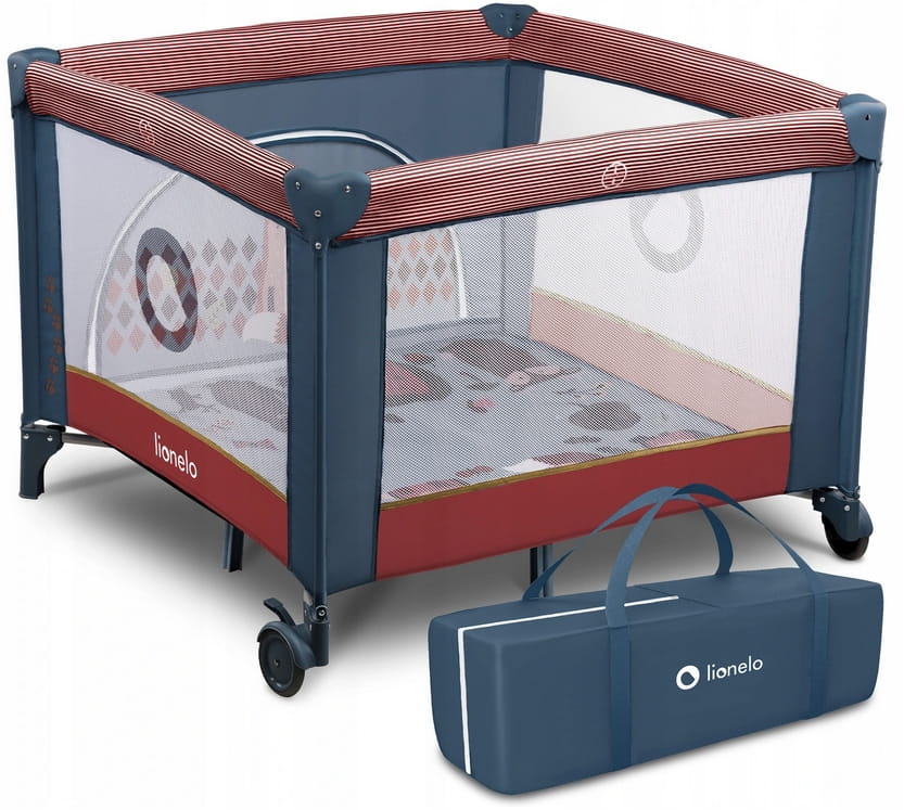LIONELO SOFIE kojec duży składany łóżeczko torba