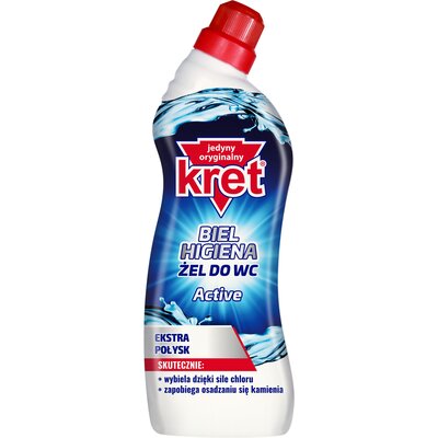 Żel do czyszczenia toalety KRET Biel Higiena Active Fresh 750 ml