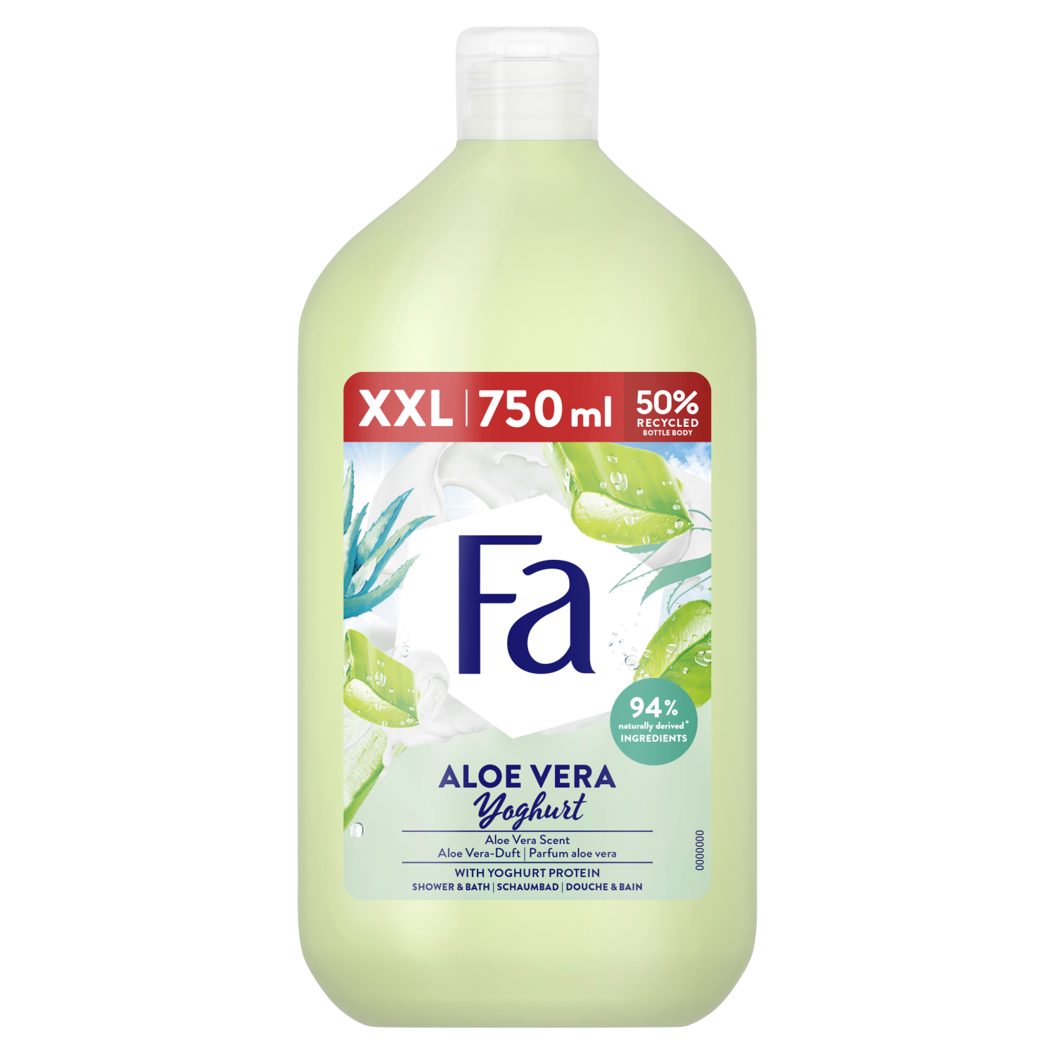 Fa Yoghurt Aloe Vera kremowy żel pod prysznic, 750 ml