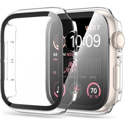 Etui TECH-PROTECT Hybrid360 do Apple Watch 4/5/6/SE z serii 1/2/3 (44mm) Przezroczysty