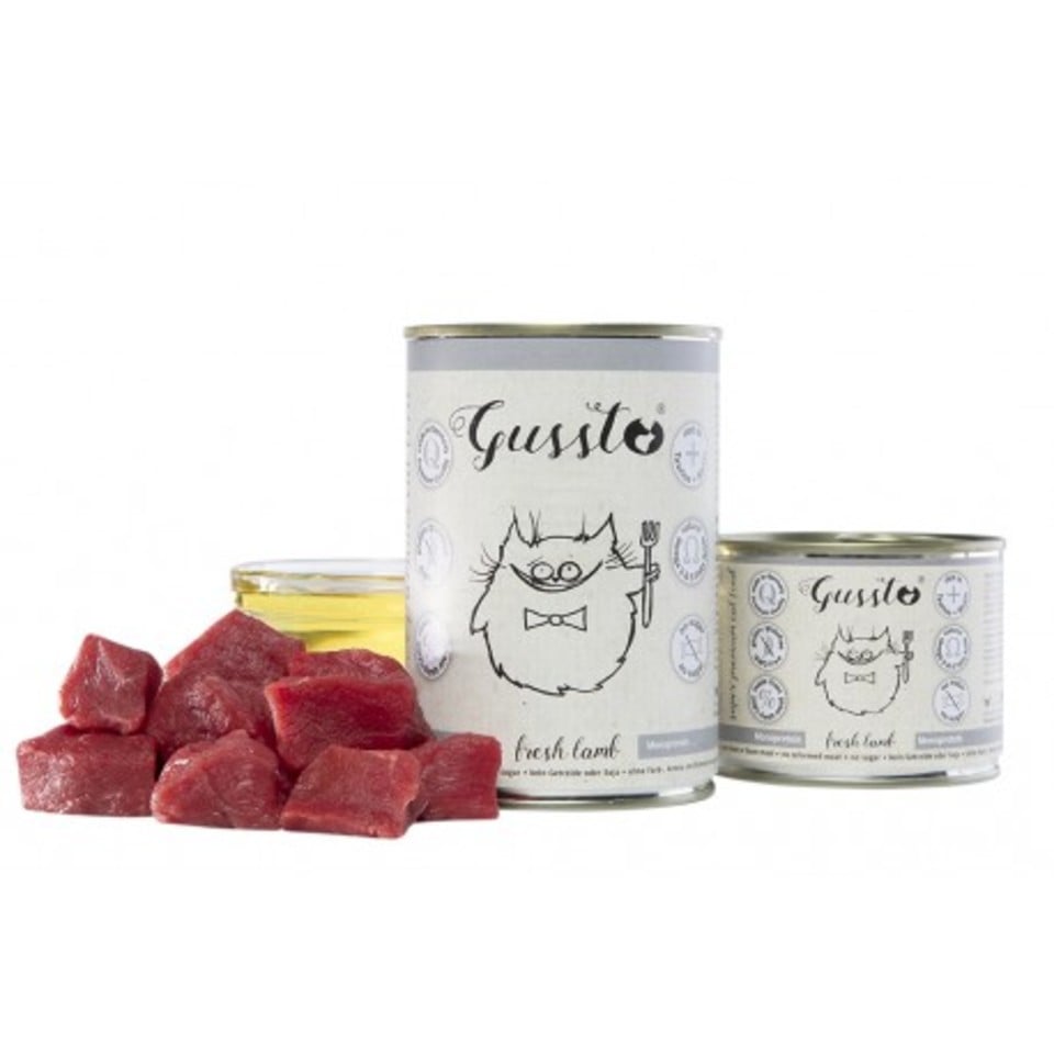 GUSSTO Cat Fresh Lamb mokra karma dla kotów jagnięcina 200 g