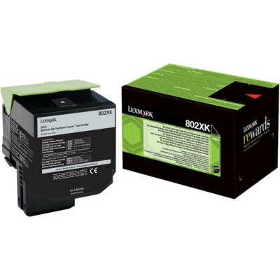 Toner LEXMARK 80C2XK Czarny