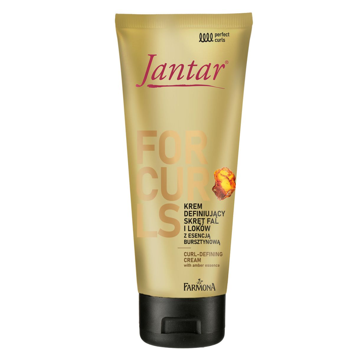 Jantar For Curls nawilżający krem do włosów z bursztynem, 100 ml
