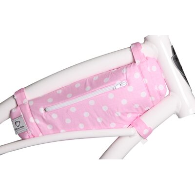 Torba rowerowa na ramę PLUMBIKE Betty Różowy