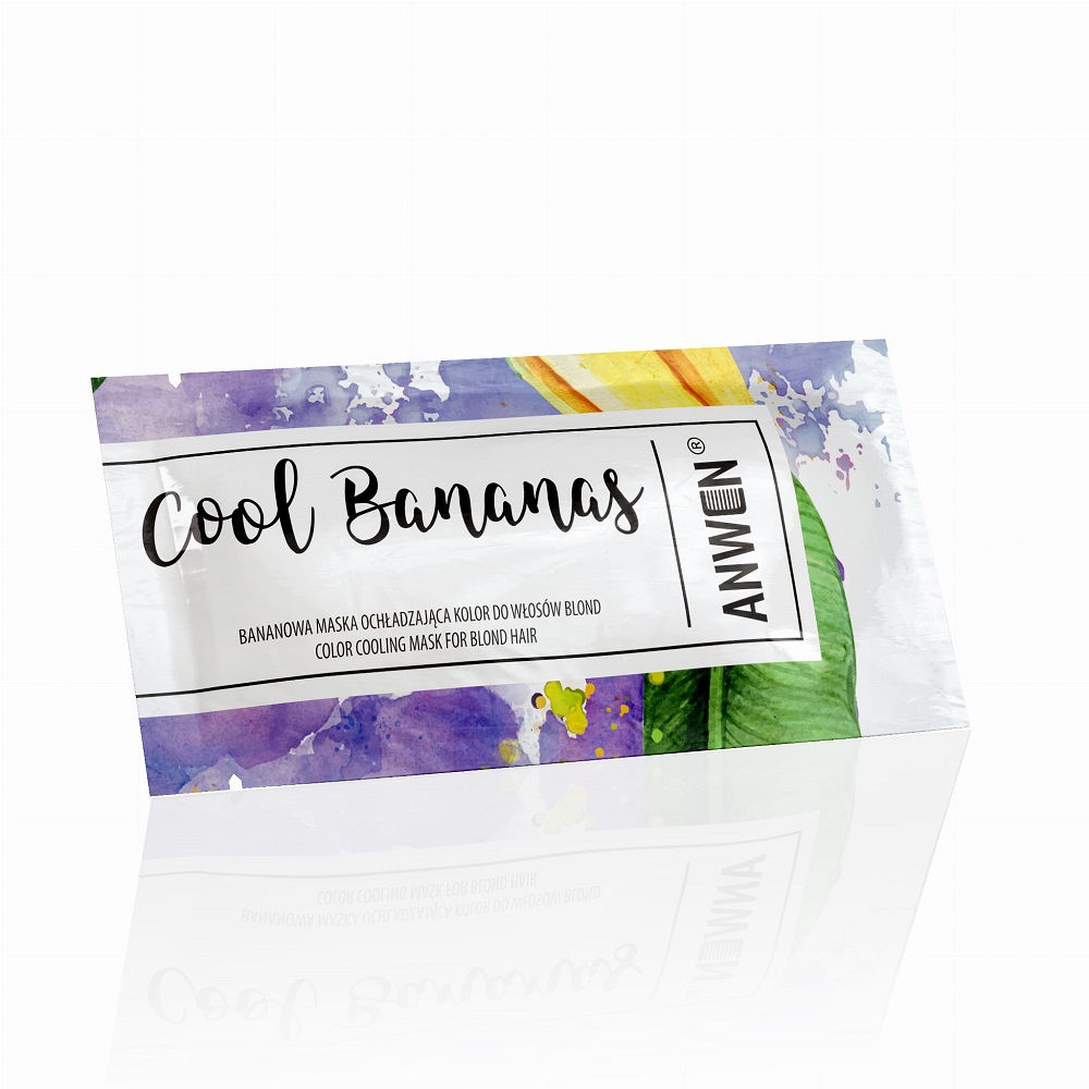 Anwen Cool Bananas niebieska maska ochładzająca do bondu, 10 ml
