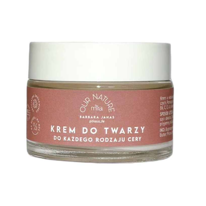 Mira Our Nature By Basia Face krem do twarzy, 50 g
