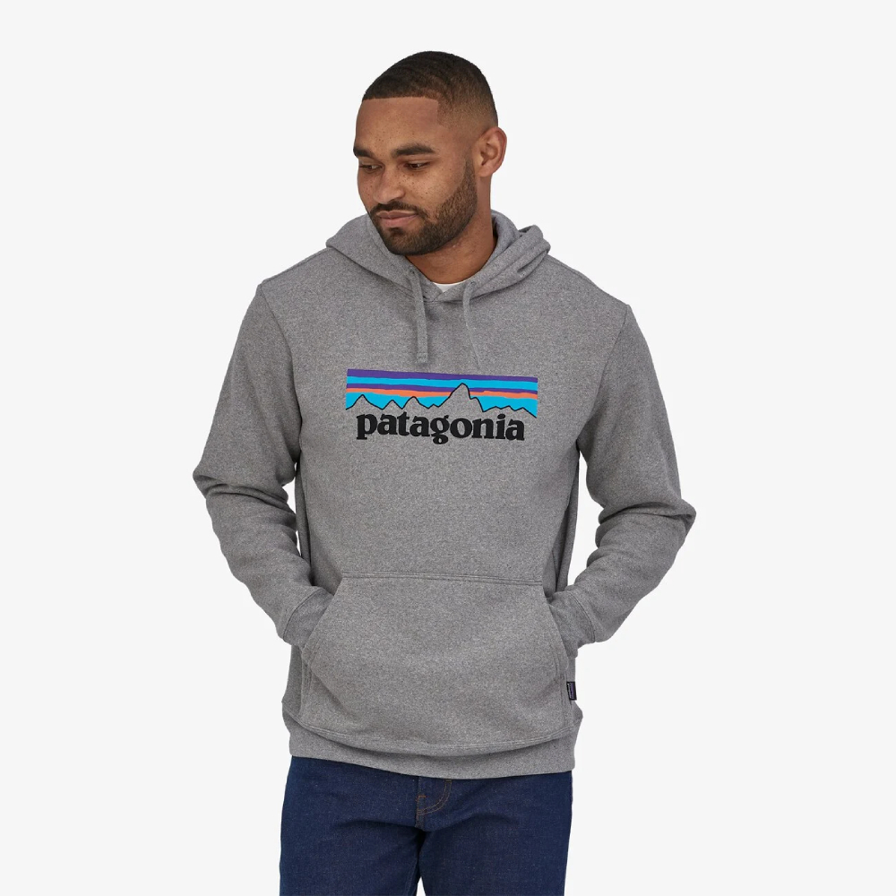 Bluza Patagonia P-6 Logo Uprisal Hoody gravel heather - XL