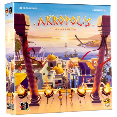 Gra planszowa LUCKY DUCK GAMES Akropolis