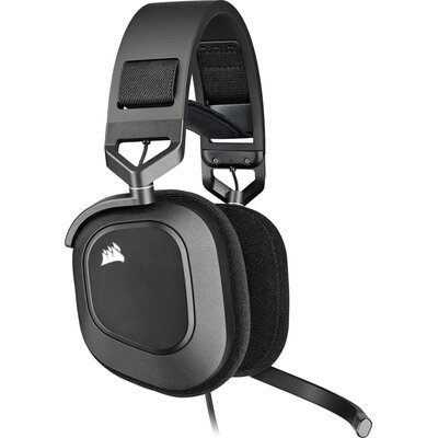 Słuchawki CORSAIR HS80 RGB USB Nauszne, Dźwięk przestrzenny Czarny