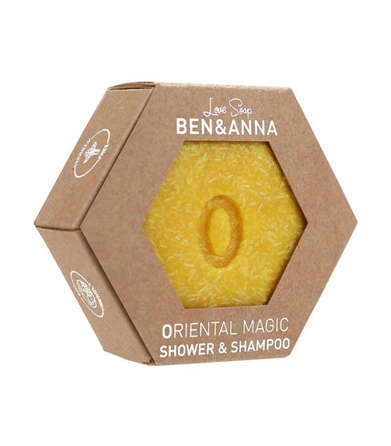 Ben&Anna Oriental Magic szampon i żel pod prysznic w kostce Oriental Magic, 60 g