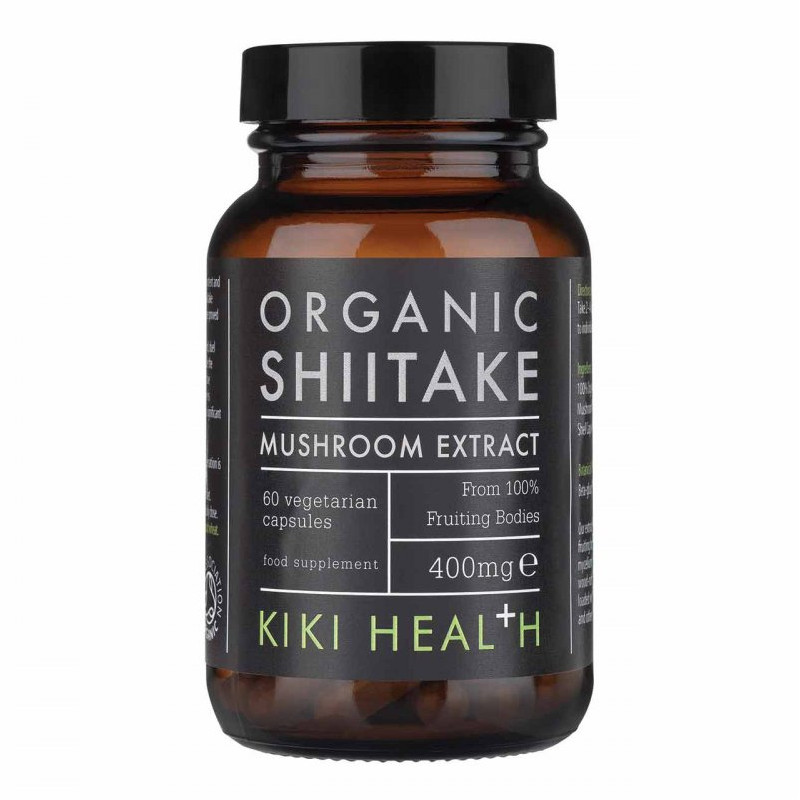 KIKI Health Ekstrakt Shiitake 400 mg suplement diety, 60 kaps./1 opak.