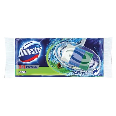 Kostka do WC DOMESTOS 3w1 Pine 40g