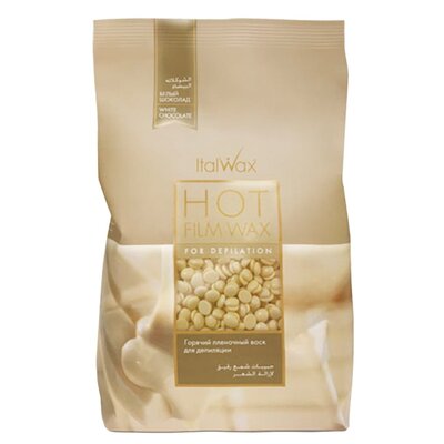 Wosk do depilacji ITALWAX Film Wax Biała Czekolada 1 kg