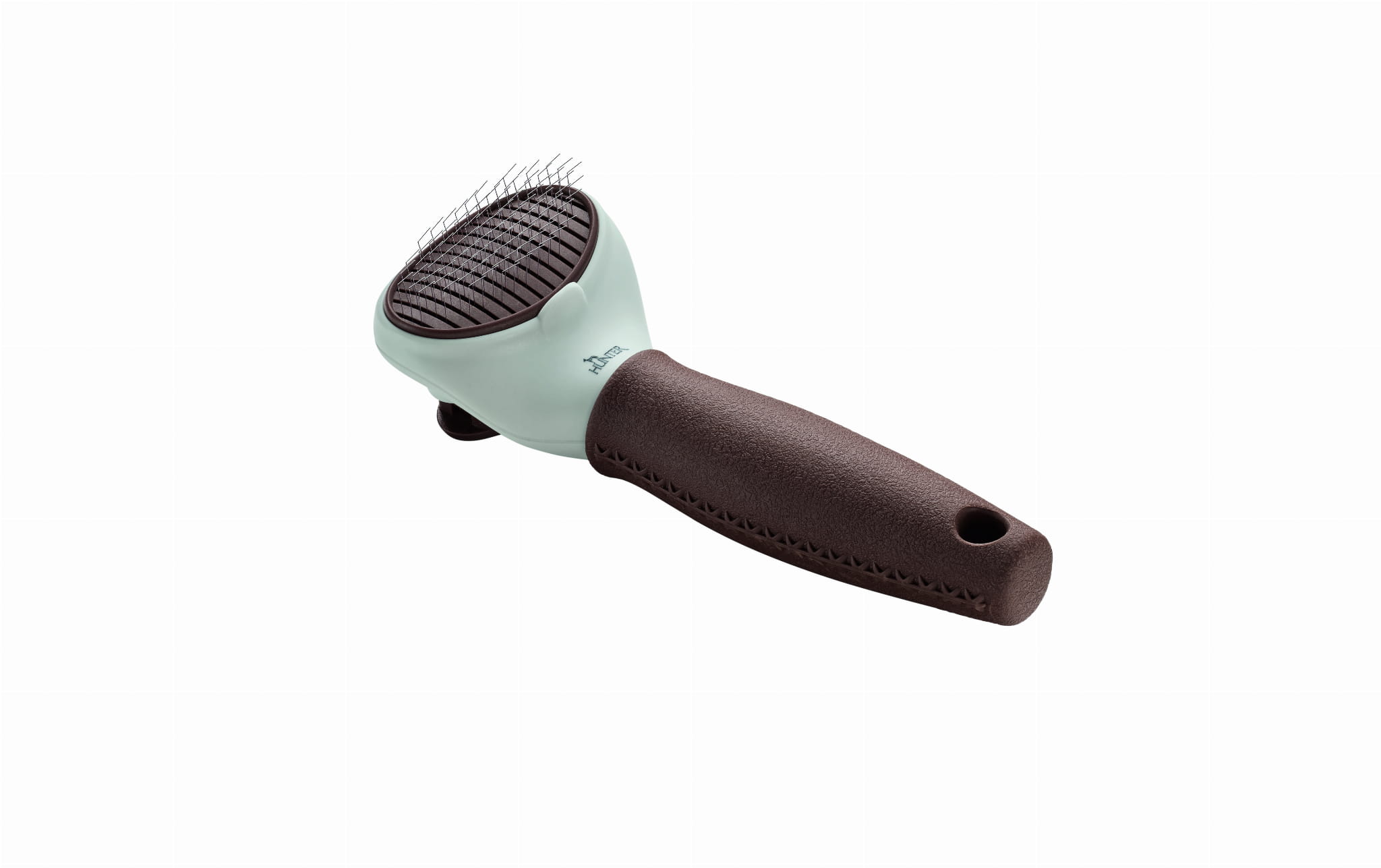 Hunter Szczotka ze stalowym włosiem samoczyszcząca