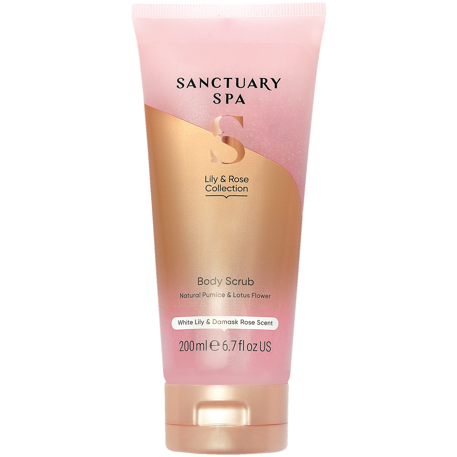 Sanctuary Spa Lily&Rose Collection peeling do ciała, 200 ml