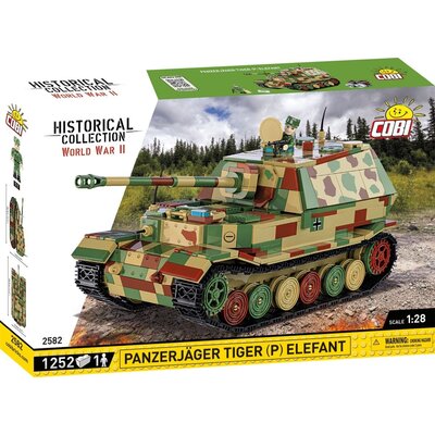 Klocki plastikowe COBI Historical Collection World War II Panzerjager Tiger (P) Elefant COBI-2582
