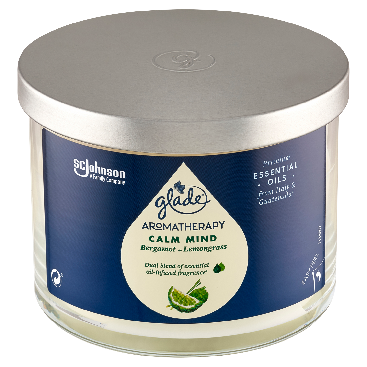 Glade Aromatherapy świeca zapachowa calm mind, 260 g