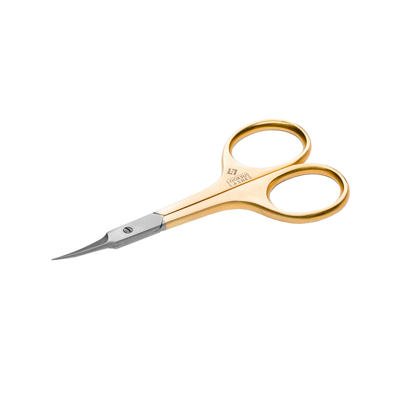 Looksus Lashes nożyczki kosmetyczne, 1 opak.