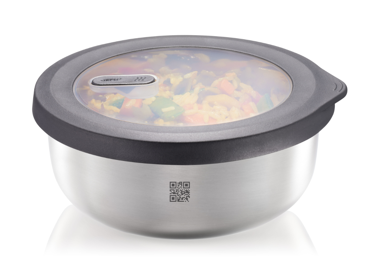 GEFU - Pojemnik stalowy okrągły PROVIDO 1 L