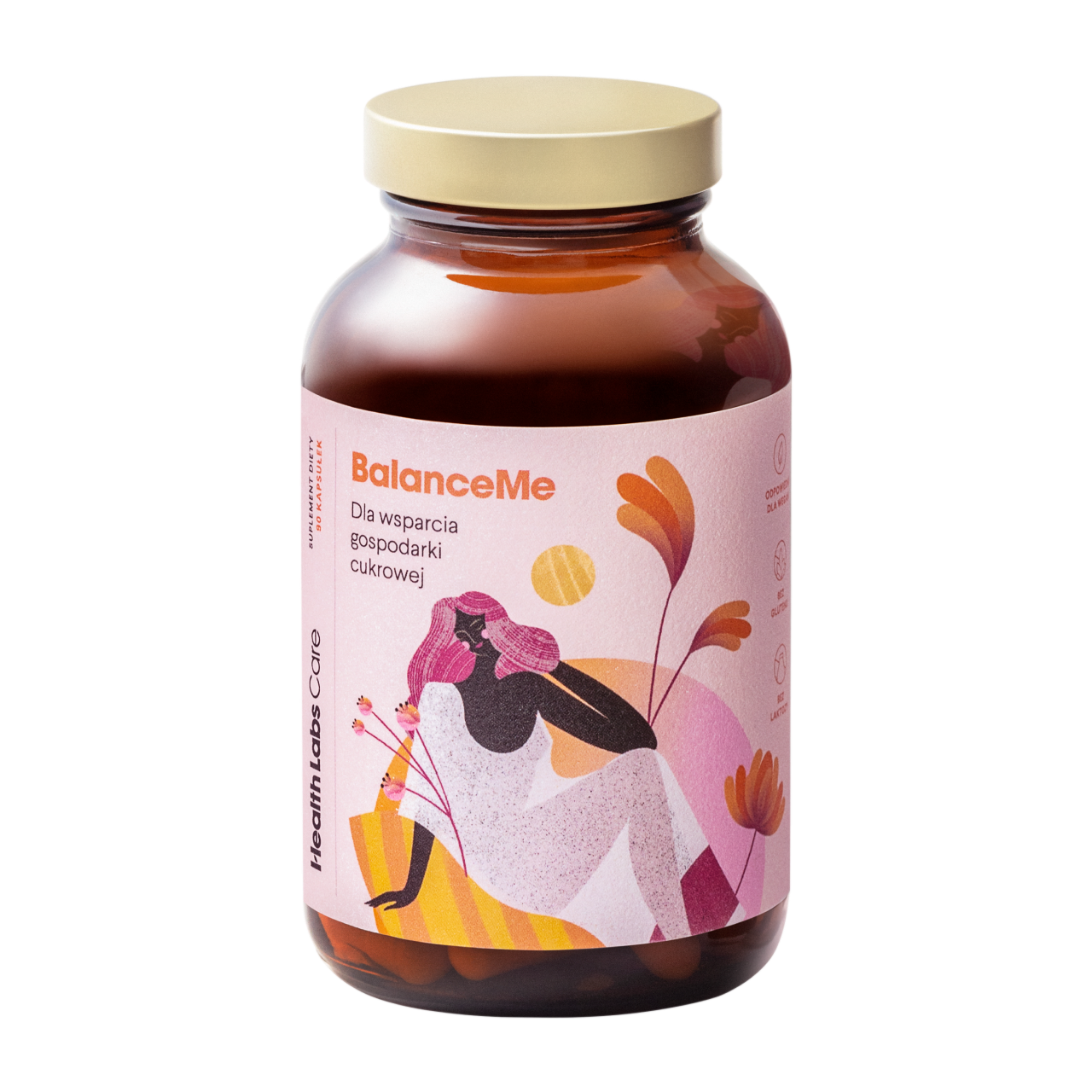 Health Labs Care BalanceMe suplement diety dla wsparcia gospodarki cukrowej, 90 kaps./1 opak.