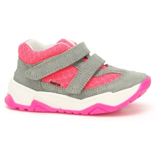 Sneakers Bartek 11131011, Dla Dziewcząt, Szaro-Różowy