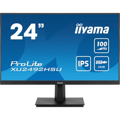 Monitor IIYAMA ProLite XU2492HSU-B6 23.8" 1920x1080px IPS 100Hz 0.4 ms [MPRT]