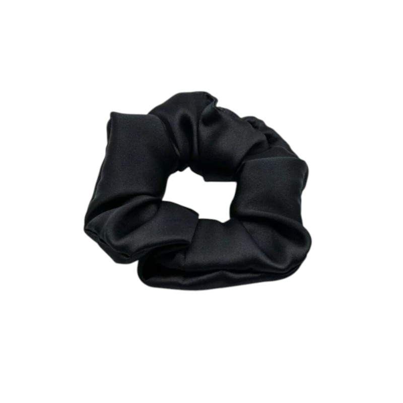 So Fluffy jedwabna gumka maxi - czarna, 1 szt.