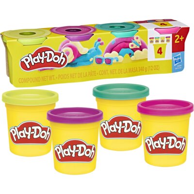 Ciastolina PLAY-DOH Zestaw 4 kolorowych tub G05125L0