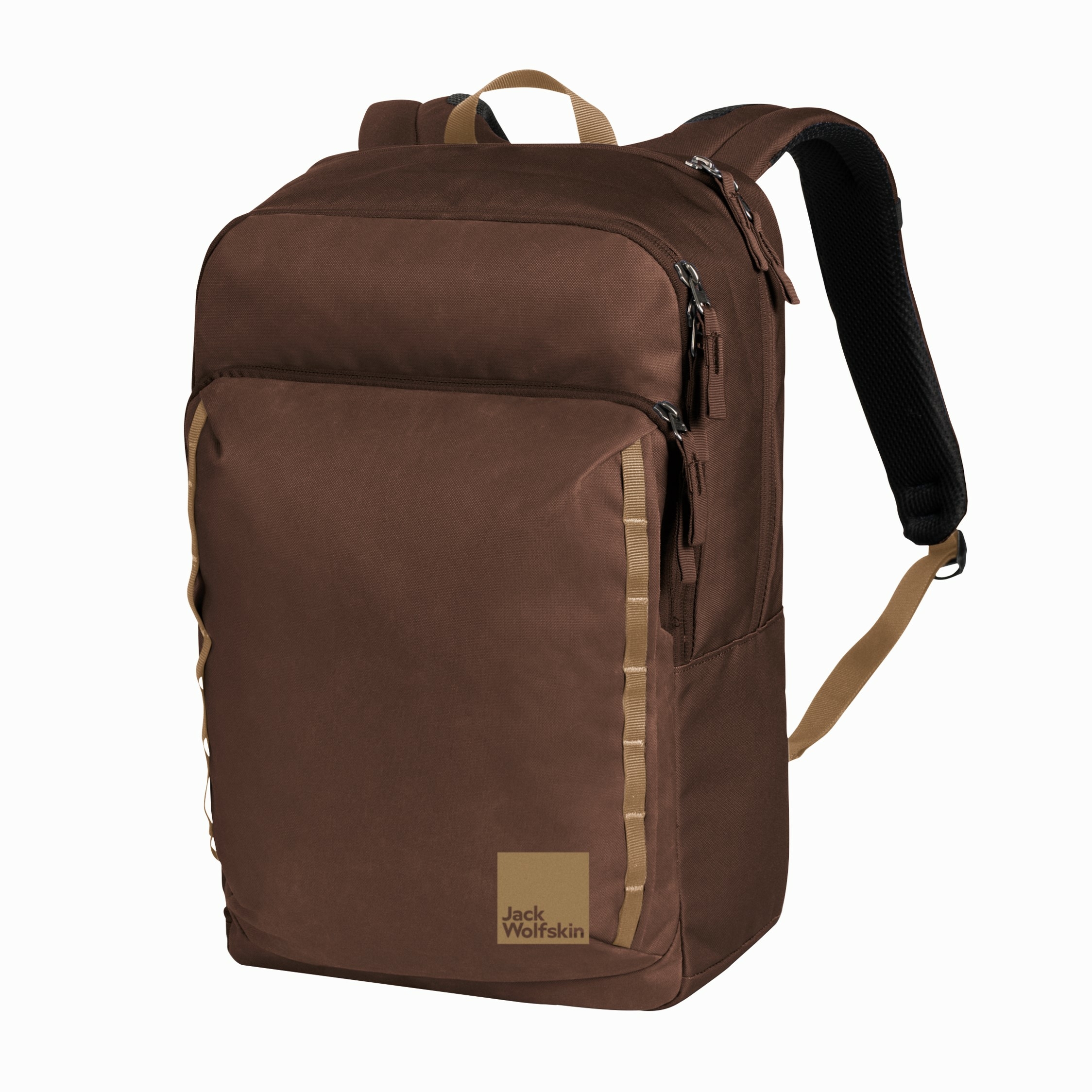 Plecak miejski na laptopa Jack Wolfskin HASENSPRUNG dark mahogany - ONE SIZE