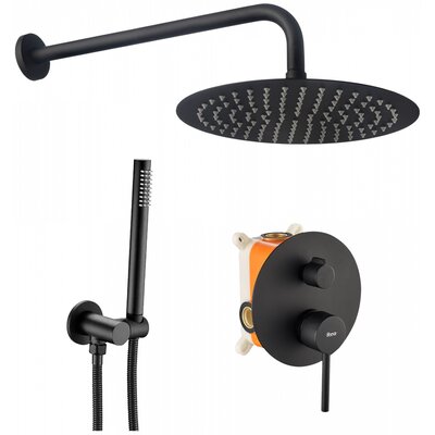 Zestaw prysznicowy podtynkowy REA P4100 Lungo z deszczownicą