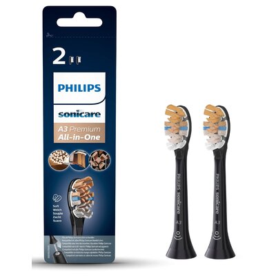 Oryginalne końcówki Philips Sonicare HX 9092/11 Miękkie włókna (2 szt.) (Kompleksowa zaawansowana pielęgnacja)