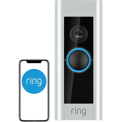 Wideodomofon RING Video Doorbell Pro B08M125RNW-S Srebrny