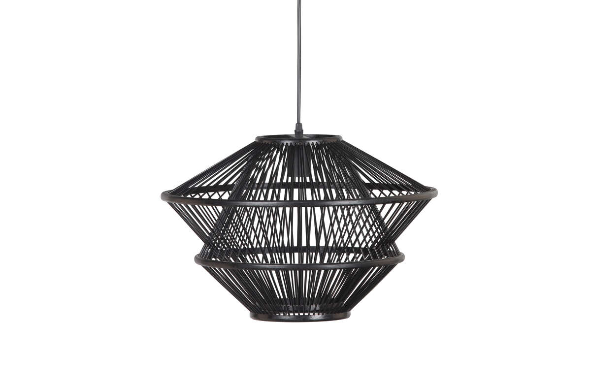 Be Pure - Lampa wisząca BAMBOO (czarna)