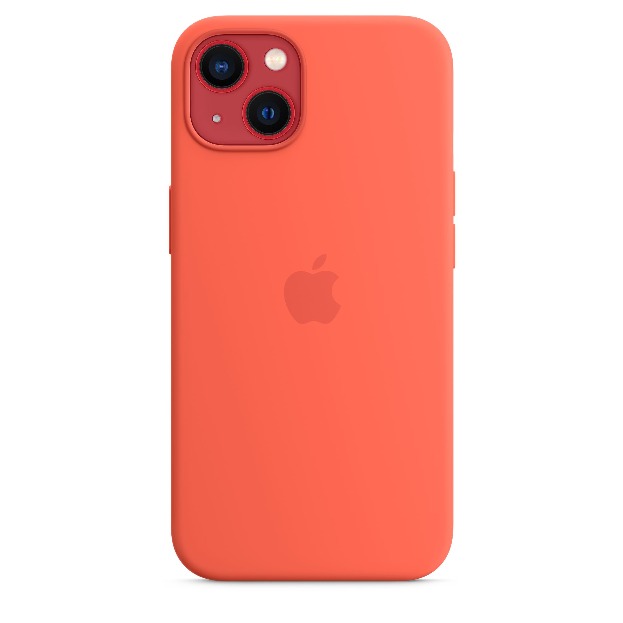 Apple iPhone 13 Silicone Case z MagSafe - nektarynka